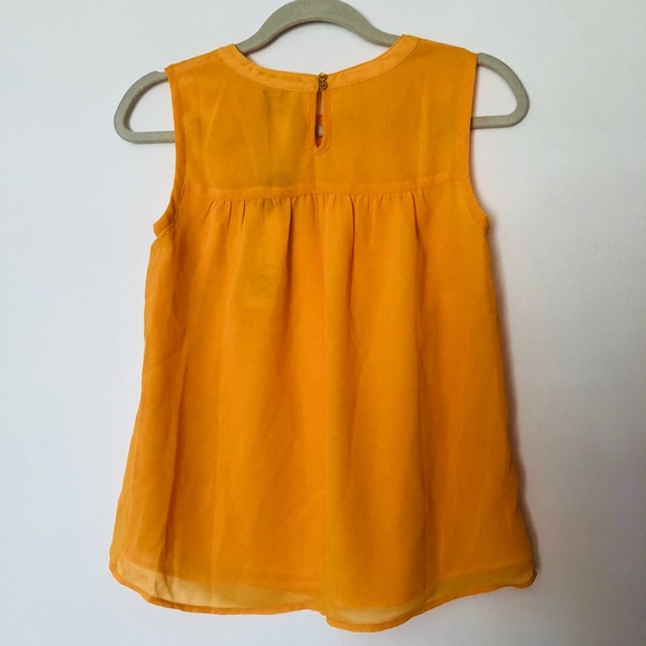 Q&A Embroidered Mustard Top - Picture 6 of 7